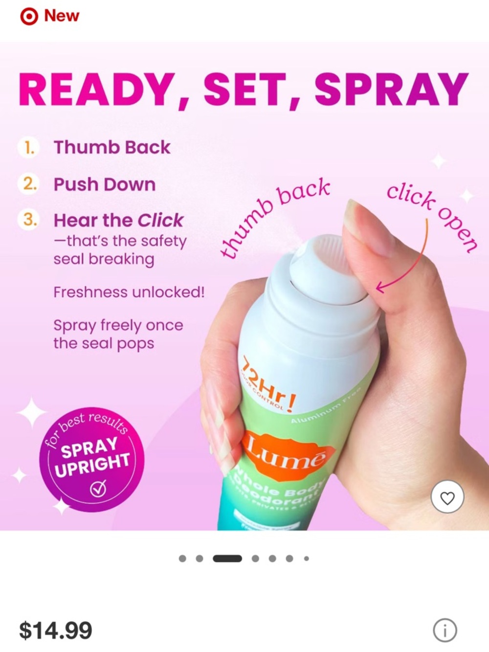 Lumē Whole Body Deodorant - Picture 9 of 9